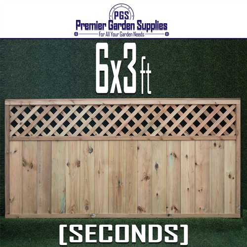 6x3ft urban diamond fence - urban,