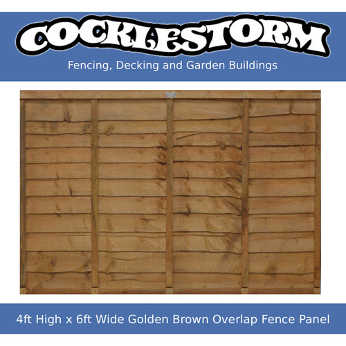 4ft high 6ft wide golden - 6ft,