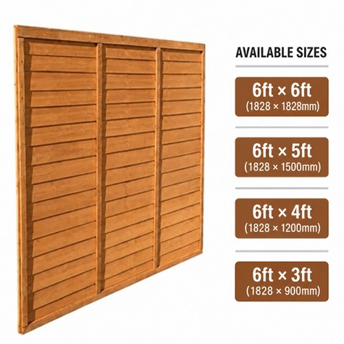 Garden wooden fence panels - wooden,