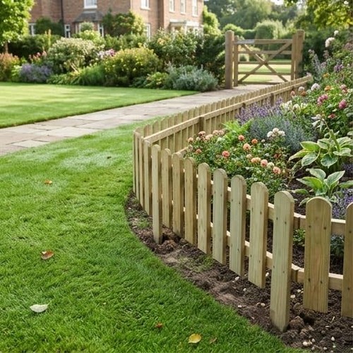 Pack wooden garden - of,