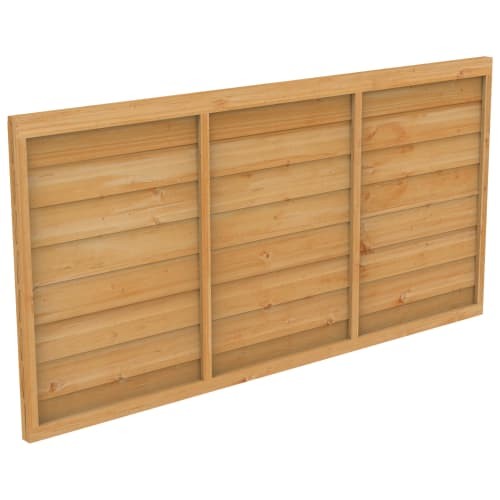6x3ft dip treated overlap - 6x3ft,