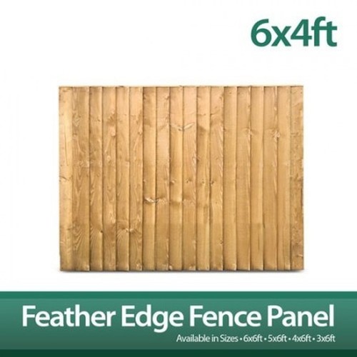Feather edge panels - x, 4